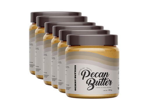 6 x Pecan Butter Unsalted All Natural